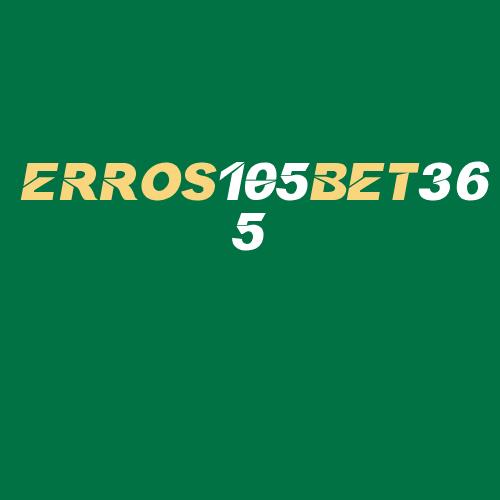 Logo da ERROS105BET365